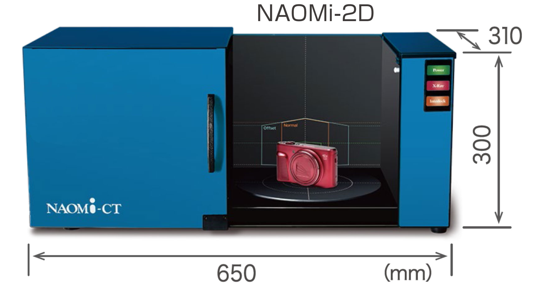 桌面型X射線三維掃描CT-NAOMI-2D日本進(jìn)口